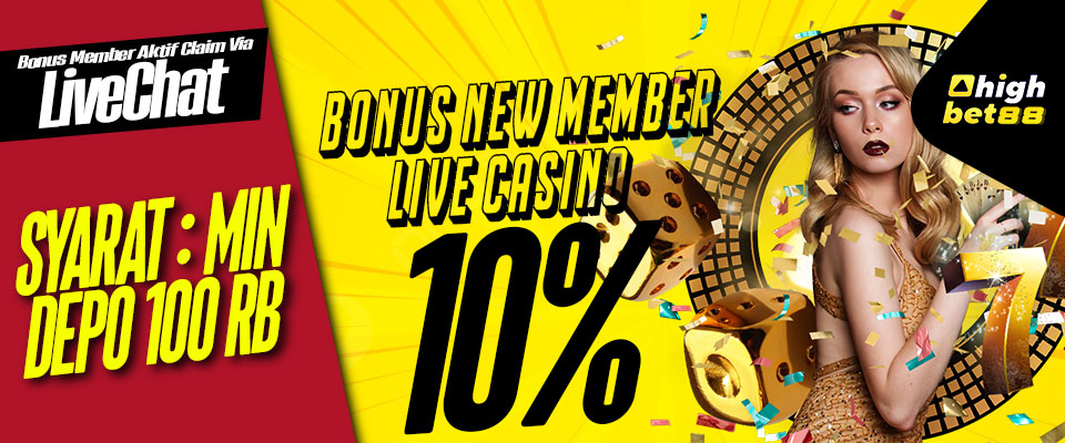 Bonus New Member Live Casino 