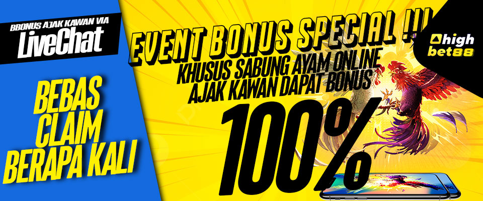 Bonus Event Khusus Sabung Ayam